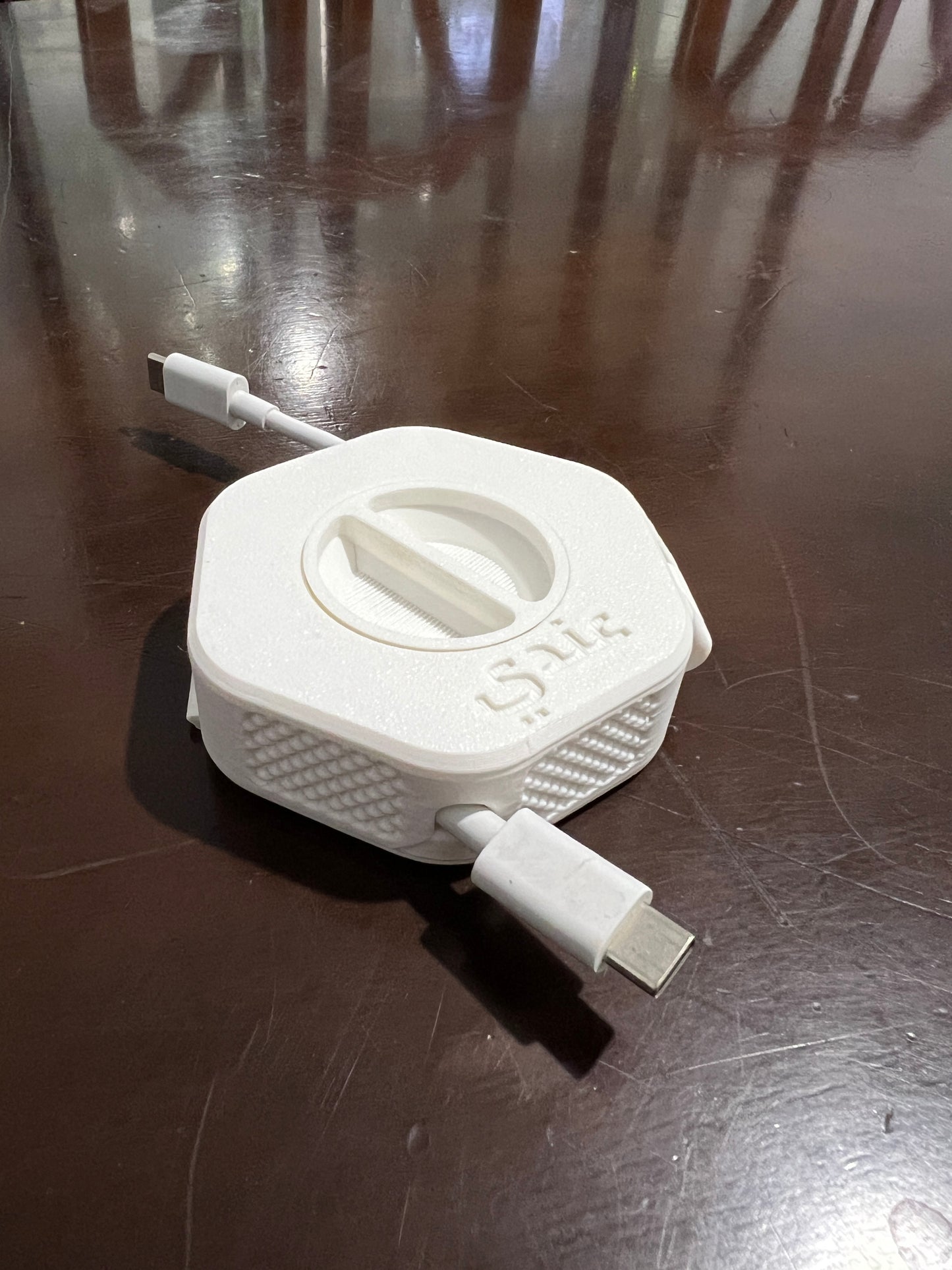 USB Cable Organizer - Compact & Tangle-Free
