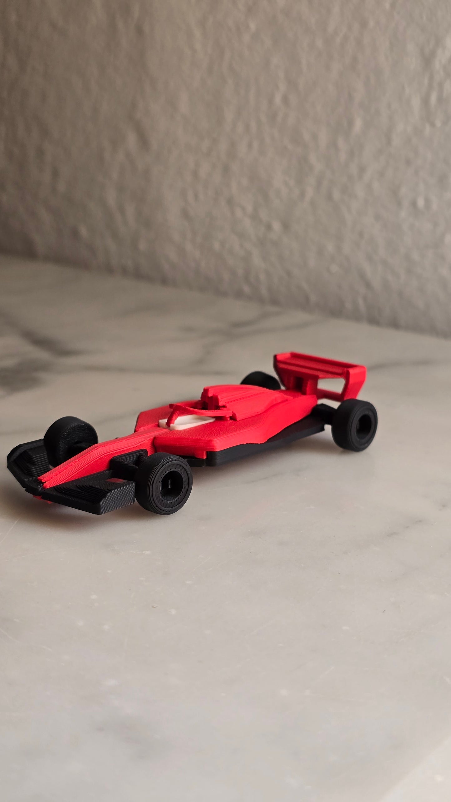 Formula 1 Miniature Car Kit Card – 3D Printed Collectible Model