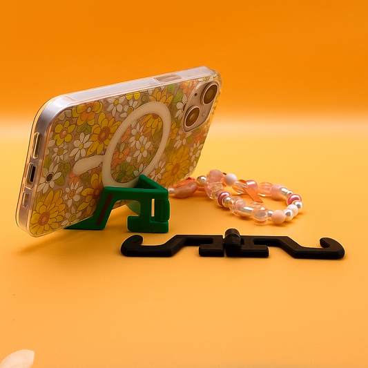 Pocket-Sized Phone Holder Keychain