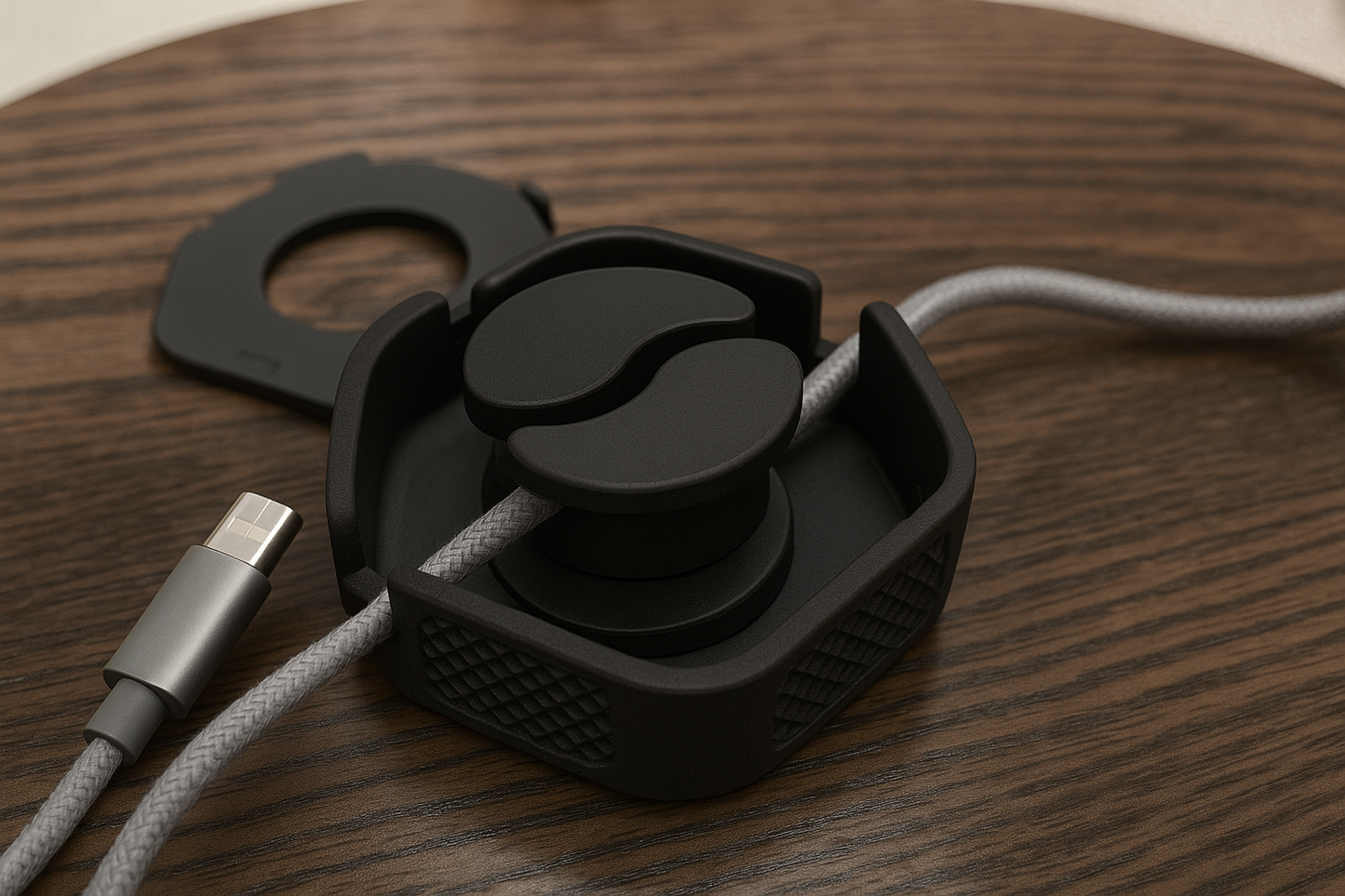 USB Cable Organizer - Compact & Tangle-Free