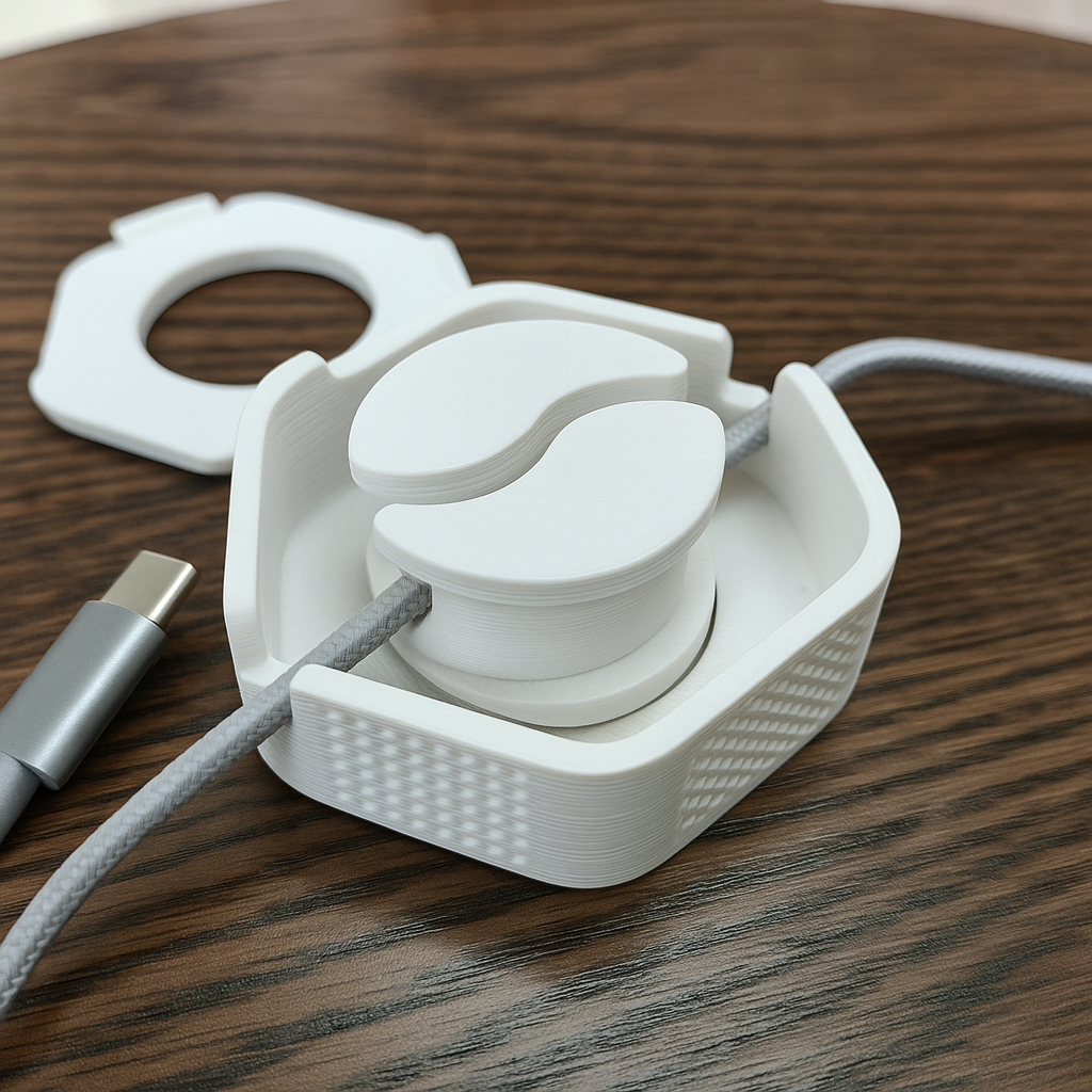 USB Cable Organizer - Compact & Tangle-Free