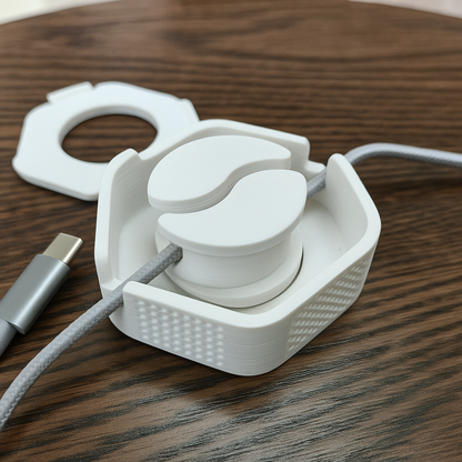 USB Cable Organizer - Compact & Tangle-Free