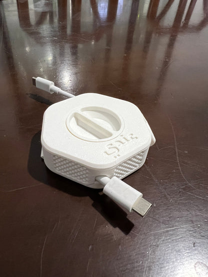 USB Cable Organizer - Compact & Tangle-Free