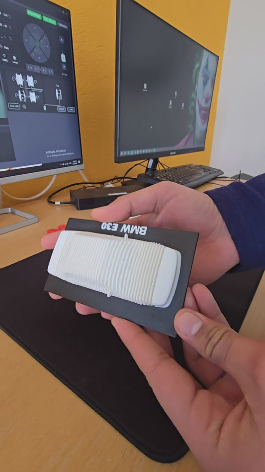 3D Printed Layer Car - Modern Minimalist Automotive Art